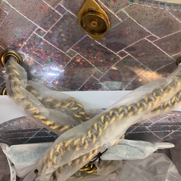 - Kurt Geiger London Mini Kensington Glitter Crossbody Bag - Picture 15 of 17